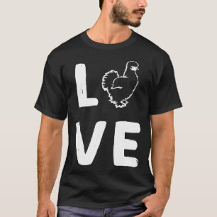 T-shirt poule soie maman amour de poule soie