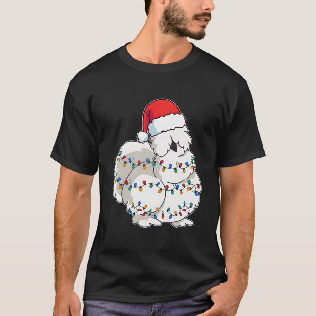 T-shirt Poule Soie Silkie (Devant)