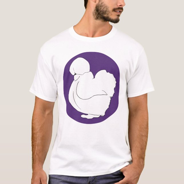 T-shirt Poule soyeuse (Devant)