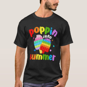T-shirt Pouler Dans La Crème De Glace De Fidget Été Drôle