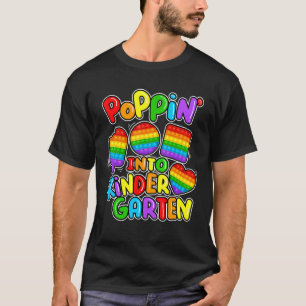 T-shirt Pouler Dans Le Jardin D'Enfants Cool Simple Forme