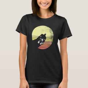 T-shirt Poules rétro crépuscule coquettes