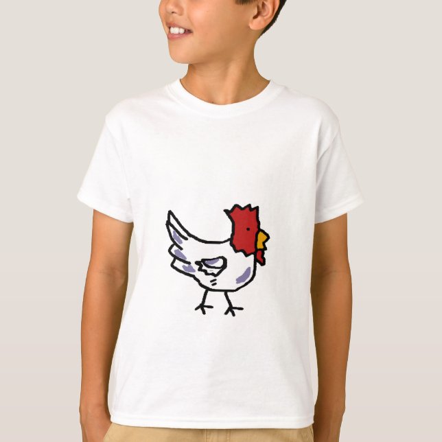 T-shirt poulet (Devant)