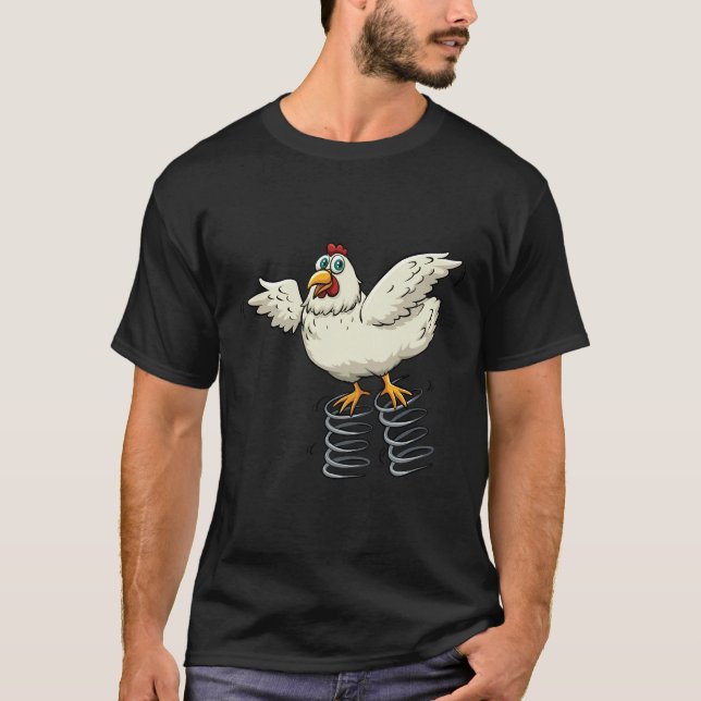 T-shirt Poulet 1 (Devant)