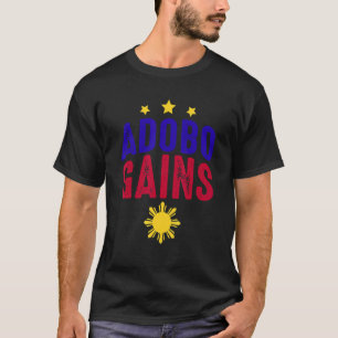 T-shirt Poulet à la sauce soja Adobo Gains Philippines