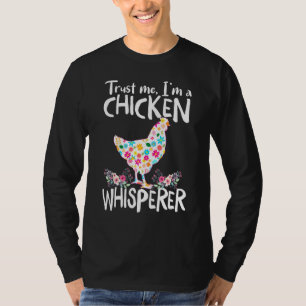 T-shirt Poulet À Poulet À Poulet Pour Femmes Agricultrices