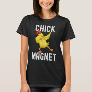 T-shirt Poulet aimant cool Poulet Dabbing Joyeuses Pâques