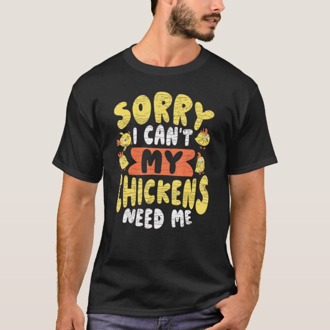 T-shirt Poulet Animal de ferme (Devant)