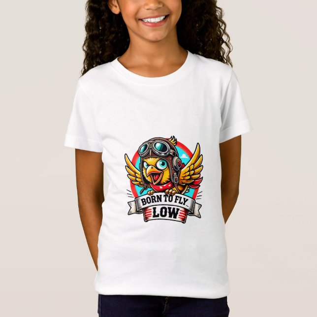 T-Shirt Poulet Aviateur (Devant)