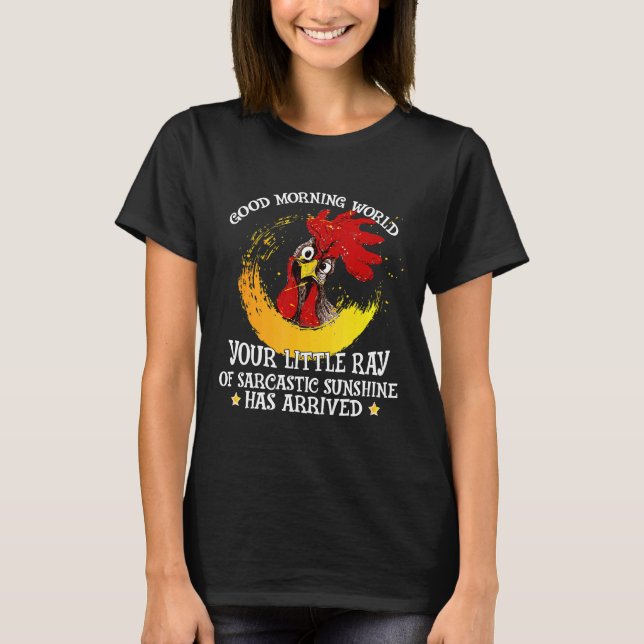 T-shirt Poulet Bonjour Poulet (Devant)