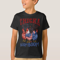 Poulet Boom Boom Drôle de Chicka 4 juillet