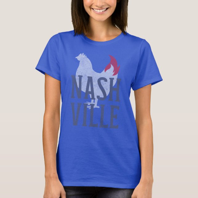 T-shirt Poulet chaud de Nashville (Devant)