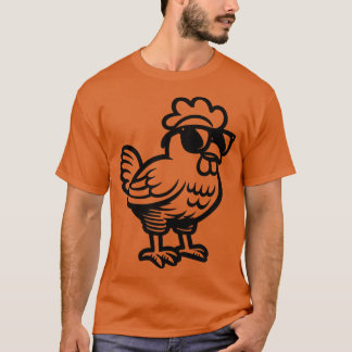 T-shirt Poulet cool
