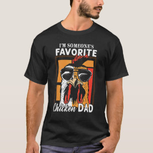 T-shirt Poulet Cool Je Suis Le Poulet Préféré De Quelqu'un