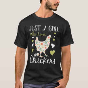 T-shirt Poulet cool Pour Femmes Filles Producteur De Poule