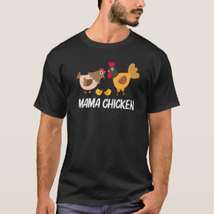 T-shirt Poulet Cool Pour Femmes Mère Coq Poule Poulets Vol