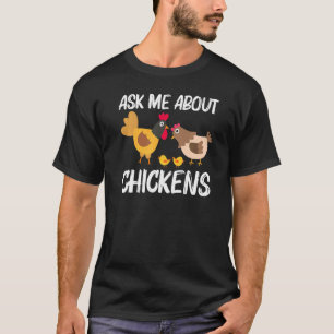T-shirt Poulet Cool Pour Hommes Femmes Coq Poule Poulets V