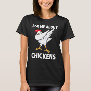 T-shirt Poulet Cool Pour Hommes Femmes Dabbing Volailles P