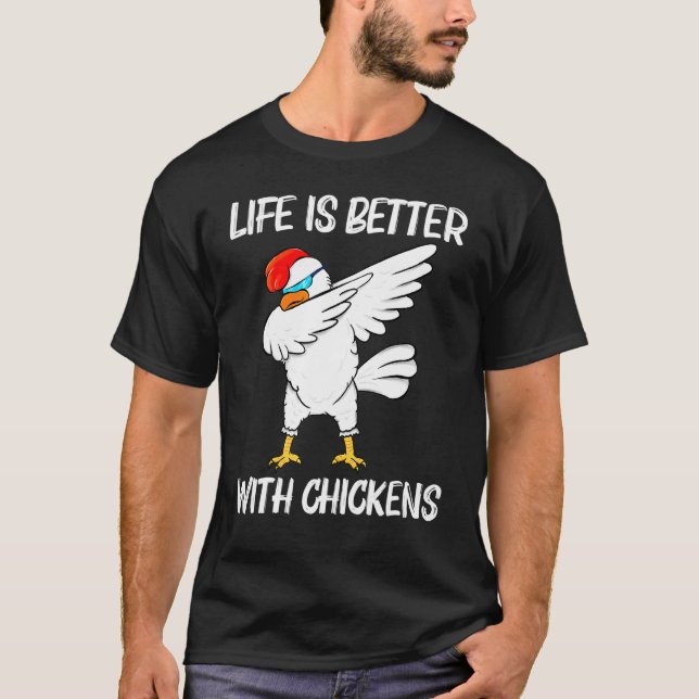 T-shirt Poulet cool Pour Hommes Femmes Rooster Animal Bird (Devant)