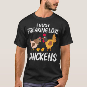 T-shirt Poulet cool Pour Hommes Femmes Rooster Hen Poussin