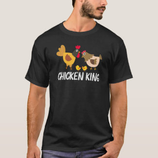T-shirt Poulet Cool Pour Les Hommes Papa Coq Poule Poulets