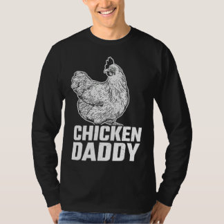 T-shirt Poulet Daddy Obtuse Oeuf De Poulet