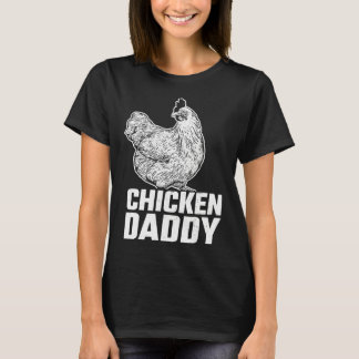 T-shirt Poulet Daddy Obtuse Oeuf De Poulet
