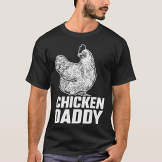 T-shirt Poulet Daddy Obtuse Oeuf De Poulet
