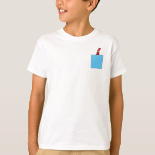 T-shirt Poulet dans une poche