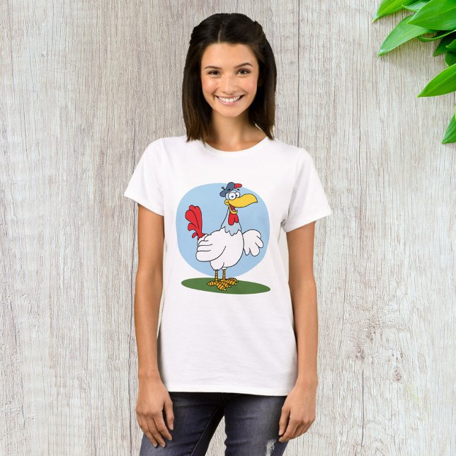 T-shirt Poulet de Dessin Animé (Créateur téléchargé)
