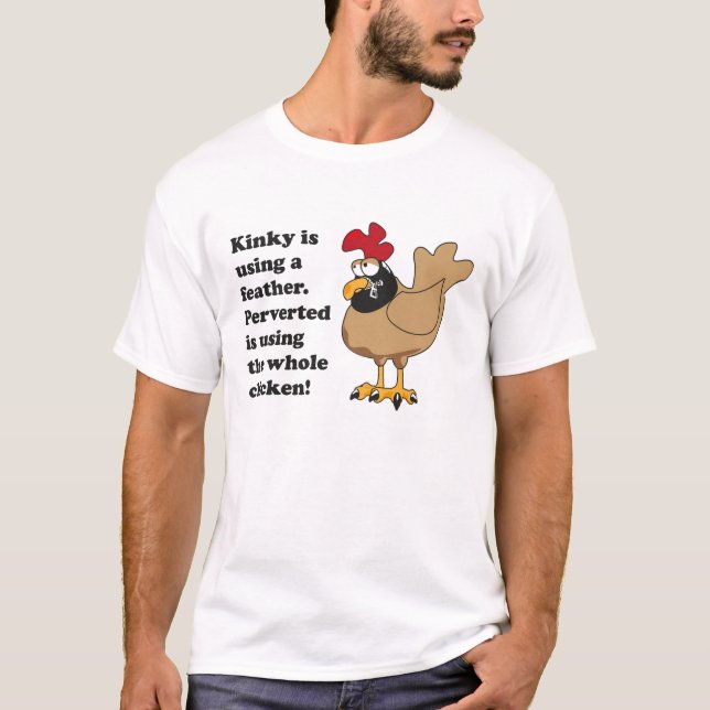T-shirt Poulet de ganse (Devant)