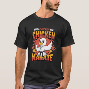 T-shirt Poulet de karaté japonais