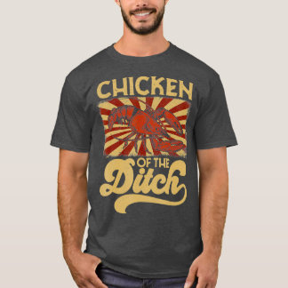 T-shirt Poulet De La Fête De Poisson-Éclair Retro les anné