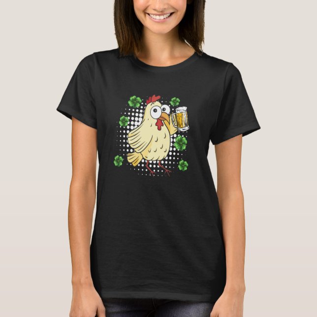 T-shirt Poulet de la Saint-Patrick 1 (Devant)