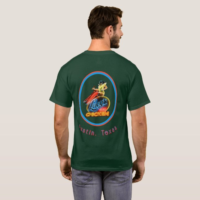 T-shirt Poulet de Lucy (Dos entier)