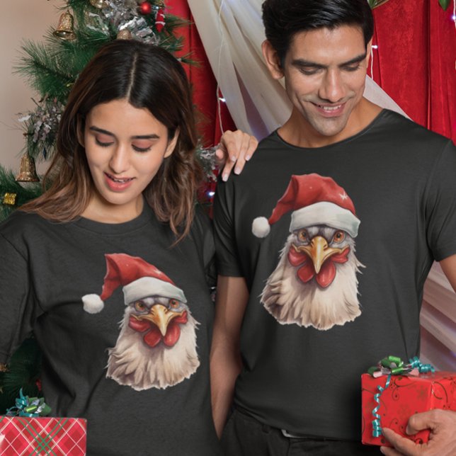 T-shirt Poulet de Noël (Créateur téléchargé)