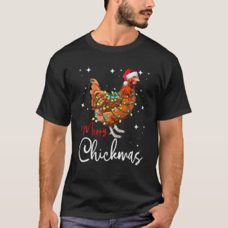 T-shirt Poulet de Noël, Joyeux Noël