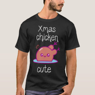 T-shirt Poulet de Noël mignon