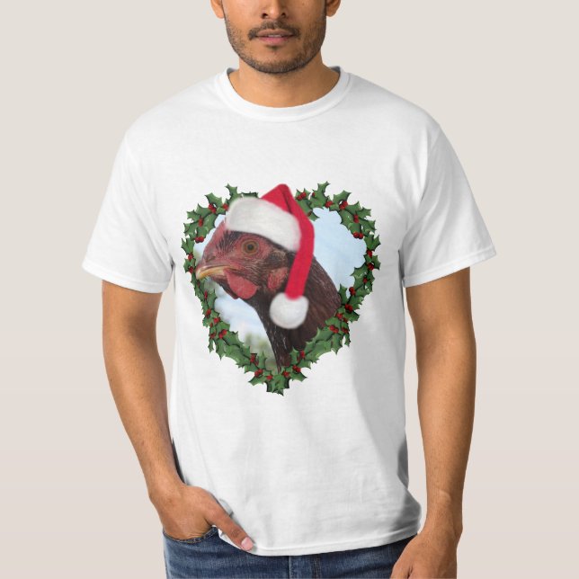 T-shirt Poulet de Noël * Rhode Island Red (Devant)