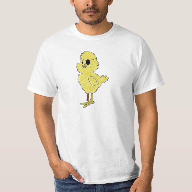 T-shirt Poulet de pirate (Devant)