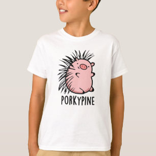 T-shirt Poulet de porc-pin drôle Porcupine Poulet de porc