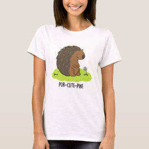 T-shirt Poulet De Porcupine Drôle De Por Cute-Pin