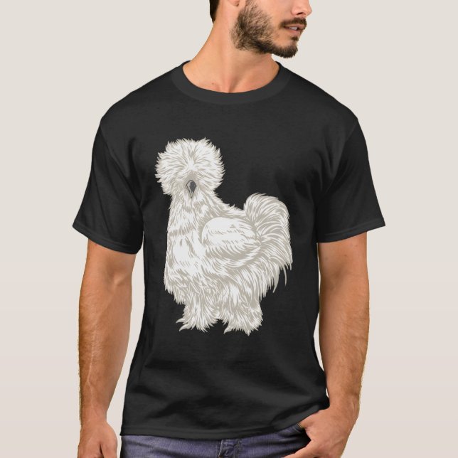 T-shirt Poulet de Silkie (Devant)