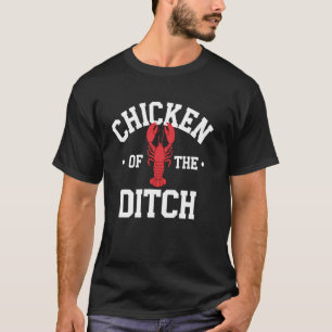T-shirt Poulet d'ébullition d'écrevisses de la Ditch Funny