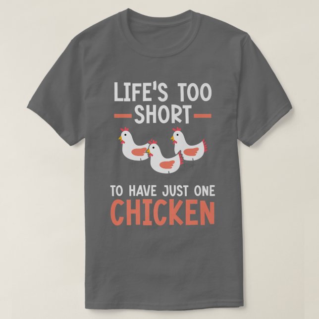T-shirt Poulet d'élevage Poulet de poulets Whisper ferme V (Design devant)