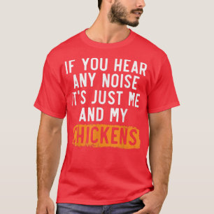 T-shirt Poulet d'élevage Poulet de poulets Whisper ferme V