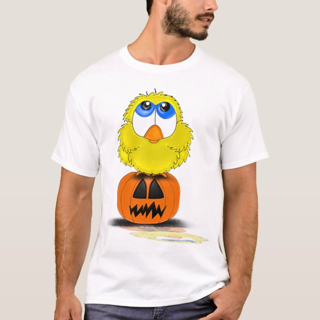 T-shirt Poulet d'Halloween (Devant)