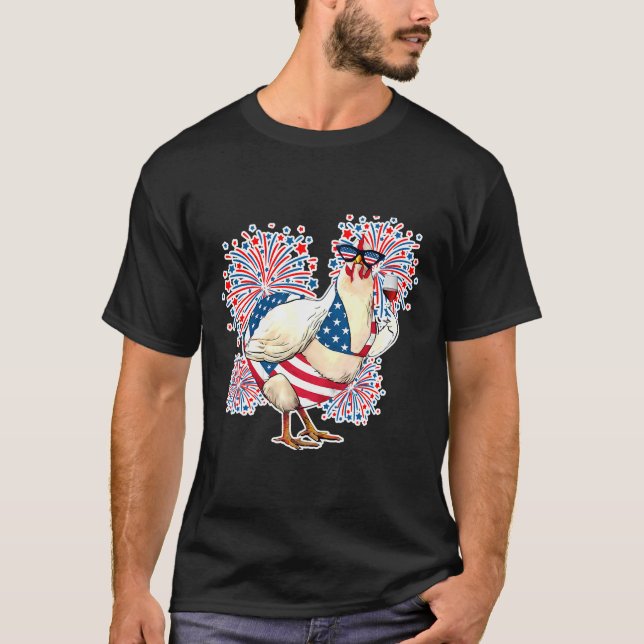 T-shirt Poulet Dr. (Devant)