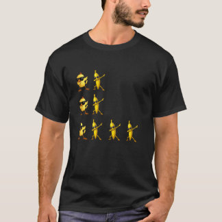 T-shirt Poulet Drôle Banane Pour Hommes Femmes Adolescents