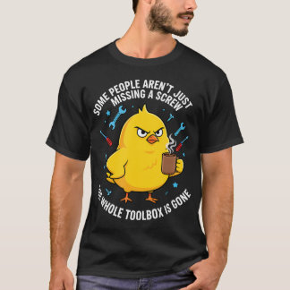 T-shirt Poulet Drôle Disant Que Certaines Personnes Ne Son